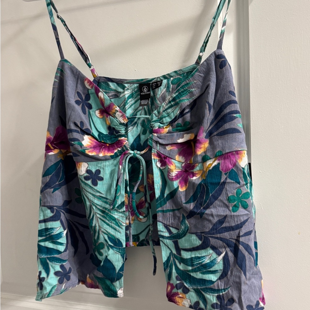 Volcom Floral Print Set